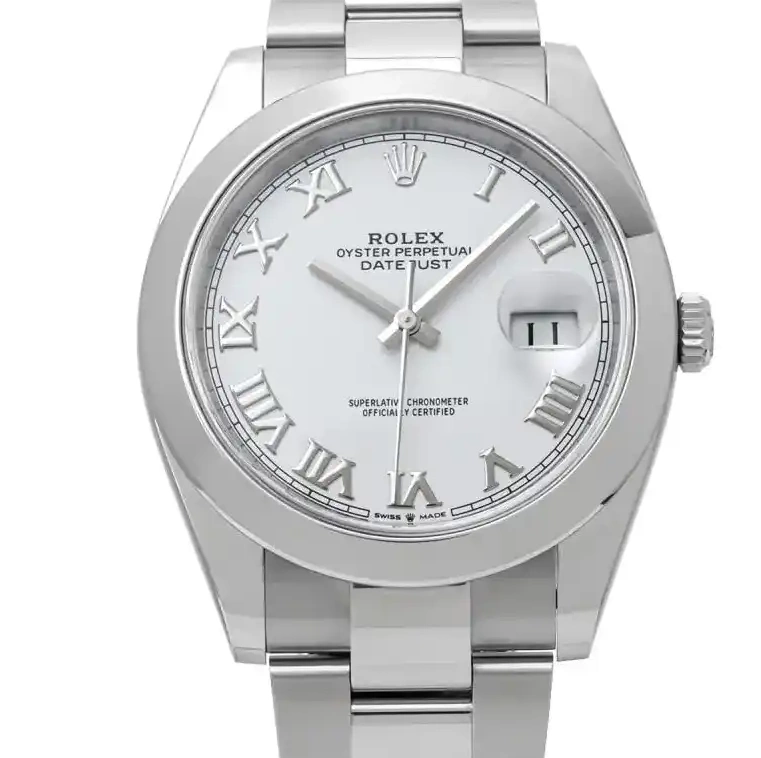 Prestigious Jewelers Datejust White Rolex 126300 0701